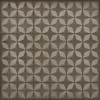 Pattern 54 Gravitational Pull 60x60 Vintage Vinyl Floorcloth