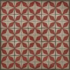 Pattern 54 Launch Pad 36x36 Vintage Vinyl Floorcloth
