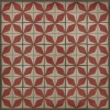 Pattern 54 Launch Pad 48x48 Vintage Vinyl Floorcloth