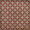 Pattern 54 Launch Pad 60x60 Vintage Vinyl Floorcloth