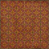 Pattern 54 Mars Rising 60x60 Vintage Vinyl Floorcloth