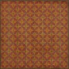 Pattern 54 Mars Rising 96x96 Vintage Vinyl Floorcloth