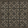 Pattern 54 Meteor Shower 48x48 Vintage Vinyl Floorcloth