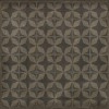 Pattern 54 Meteor Shower 60x60 Vintage Vinyl Floorcloth