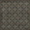 Pattern 54 Nuclear Fusion 36x36 Vintage Vinyl Floorcloth