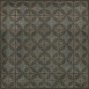 Pattern 54 Nuclear Fusion 60x60 Vintage Vinyl Floorcloth