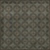 Pattern 54 Nuclear Fusion 72x72 Vintage Vinyl Floorcloth