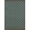 Pattern 54 Parallax 120x175 Vintage Vinyl Floorcloth