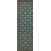 Pattern 54 Parallax 36x115 Vintage Vinyl Floorcloth