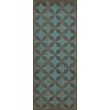 Pattern 54 Parallax 36x90 Vintage Vinyl Floorcloth