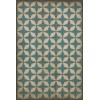 Pattern 54 Satellite 20x30 Vintage Vinyl Floorcloth