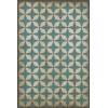Pattern 54 Satellite 24x36 Vintage Vinyl Floorcloth
