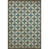 Pattern 54 Satellite 38x56 Vintage Vinyl Floorcloth