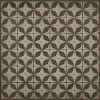 Pattern 54 Sputnik 72x72 Vintage Vinyl Floorcloth
