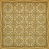 Pattern 55 Busy as a Bee 72x72 Vintage Vinyl Floorcloth