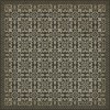 Pattern 55 Dark Skies 120x120 Vintage Vinyl Floorcloth