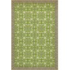 Pattern 55 Field Day 20x30 Vintage Vinyl Floorcloth
