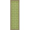 Pattern 55 Field Day 36x115 Vintage Vinyl Floorcloth