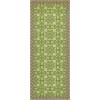 Pattern 55 Field Day 36x90 Vintage Vinyl Floorcloth