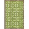 Pattern 55 Field Day 70x102 Vintage Vinyl Floorcloth