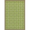 Pattern 55 Field Day 96x140 Vintage Vinyl Floorcloth