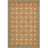 Pattern 55 the Heat of Summer 20x30 Vintage Vinyl Floorcloth