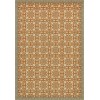 Pattern 55 The Heat of Summer 96x140 Vintage Vinyl Floorcloth