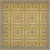 Pattern 55 The Last Straw 48x48 Vintage Vinyl Floorcloth