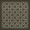 Pattern 55 Weathering the Storm 120x120 Vintage Vinyl Floorcloth