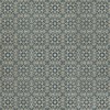 Pattern 56 Lizzie Bennett 96x96 Vintage Vinyl Floorcloth