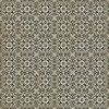 Pattern 56 Sir Walter Elliot 72x72 Vintage Vinyl Floorcloth