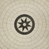 Pattern 58 Leonine 48x48 Vintage Vinyl Floorcloth