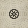 Pattern 58 Leonine 60x60 Vintage Vinyl Floorcloth