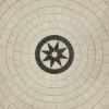 Pattern 58 Leonine 72x72 Vintage Vinyl Floorcloth