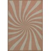 Pattern 59 Cotton Candy 70x102 Vintage Vinyl Floorcloth