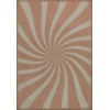 Pattern 59 Cotton Candy 96x140 Vintage Vinyl Floorcloth