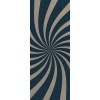 Pattern 59 Eddy 36x90 Vintage Vinyl Floorcloth