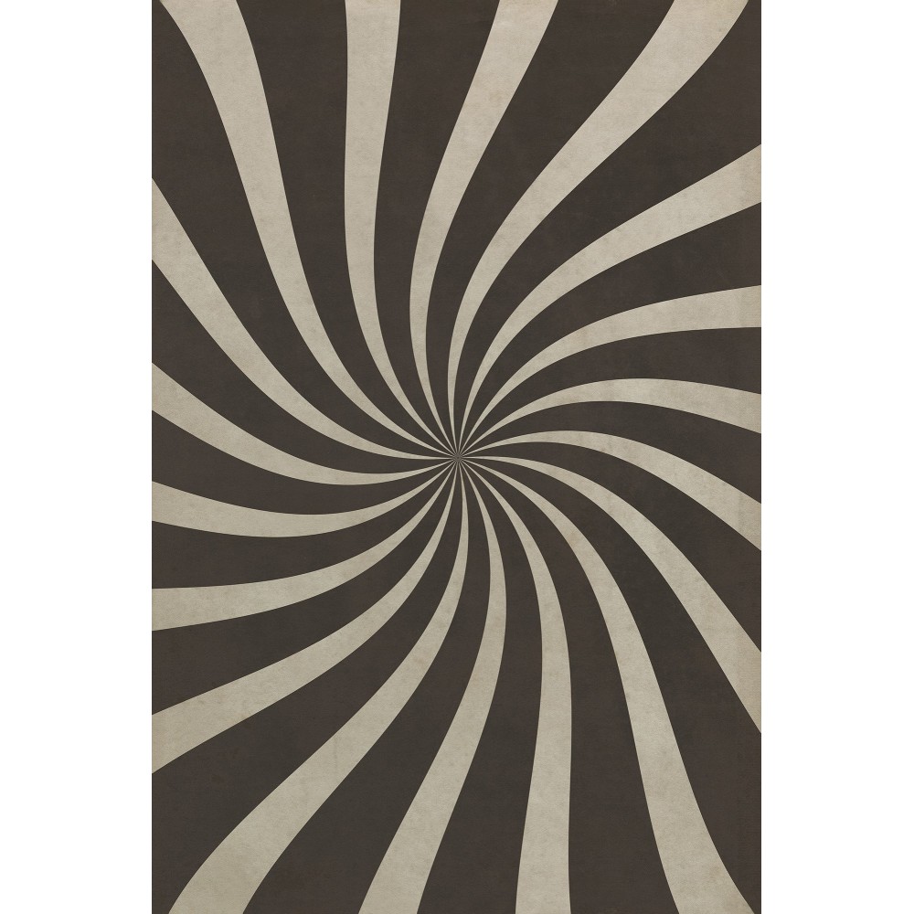 Pattern 59 Equilibrium 24x36 Vintage Vinyl Floorcloth