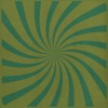 Pattern 59 Salt Water Taffy 36x36 Vintage Vinyl Floorcloth