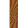 Pattern 59 Solar Flare 36x115 Vintage Vinyl Floorcloth