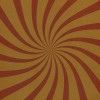 Pattern 59 Solar Flare 36x36 Vintage Vinyl Floorcloth