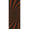 Pattern 59 Under the Big Top 36x90 Vintage Vinyl Floorcloth