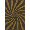 Pattern 59 Vertigo 20x30 Vintage Vinyl Floorcloth