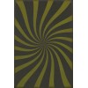 Pattern 59 Vortex 120x175 Vintage Vinyl Floorcloth