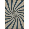 Pattern 59 Waterspout 52x76 Vintage Vinyl Floorcloth