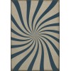 Pattern 59 Waterspout 70x102 Vintage Vinyl Floorcloth