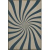 Pattern 59 Waterspout 96x140 Vintage Vinyl Floorcloth
