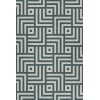 Pattern 60 Aftereffect 24x36 Vintage Vinyl Floorcloth