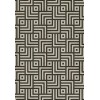 Pattern 60 Inversion 120x175 Vintage Vinyl Floorcloth