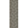 Pattern 60 Inversion 36x115 Vintage Vinyl Floorcloth